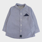 Chemise Bleu - 6 mois