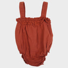 Barboteuse Rouge - 6/9 mois
