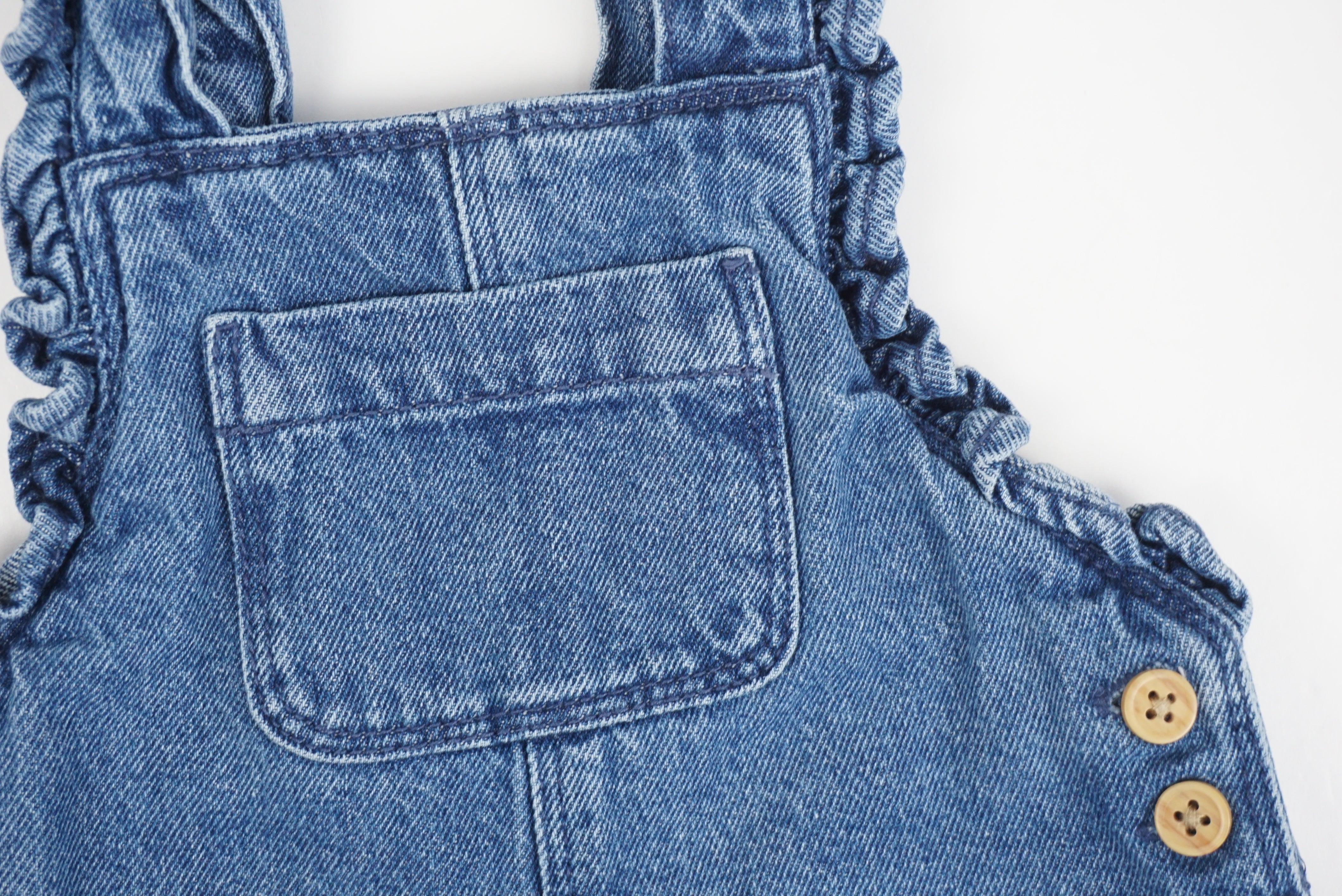 Salopette Bleu - 9 mois