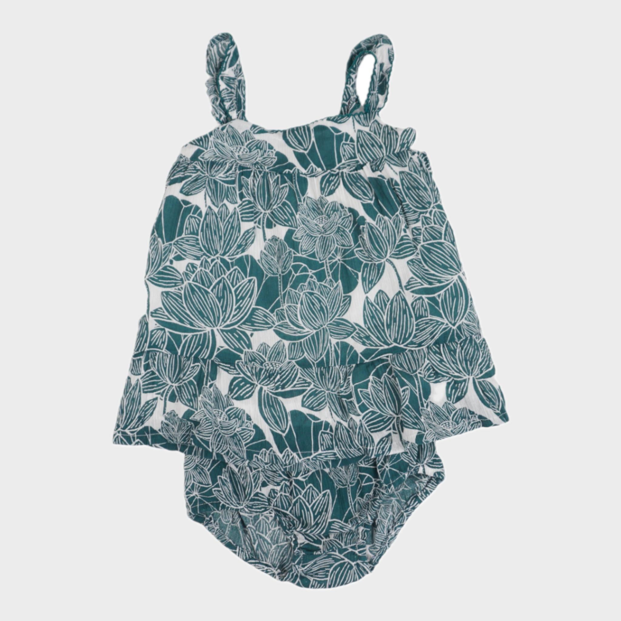 Robe Vert - 9 mois