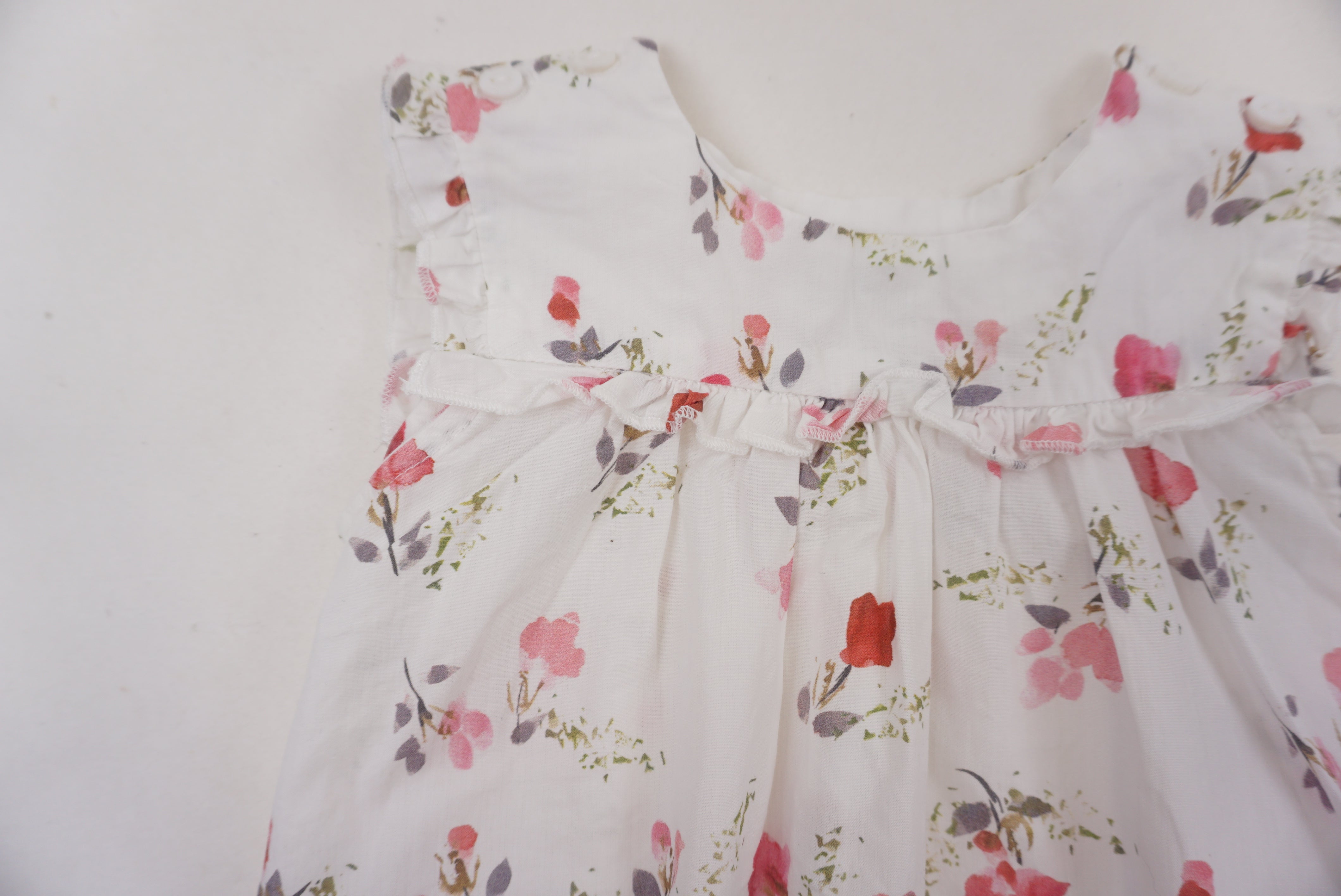 Robe Blanc - 6 mois