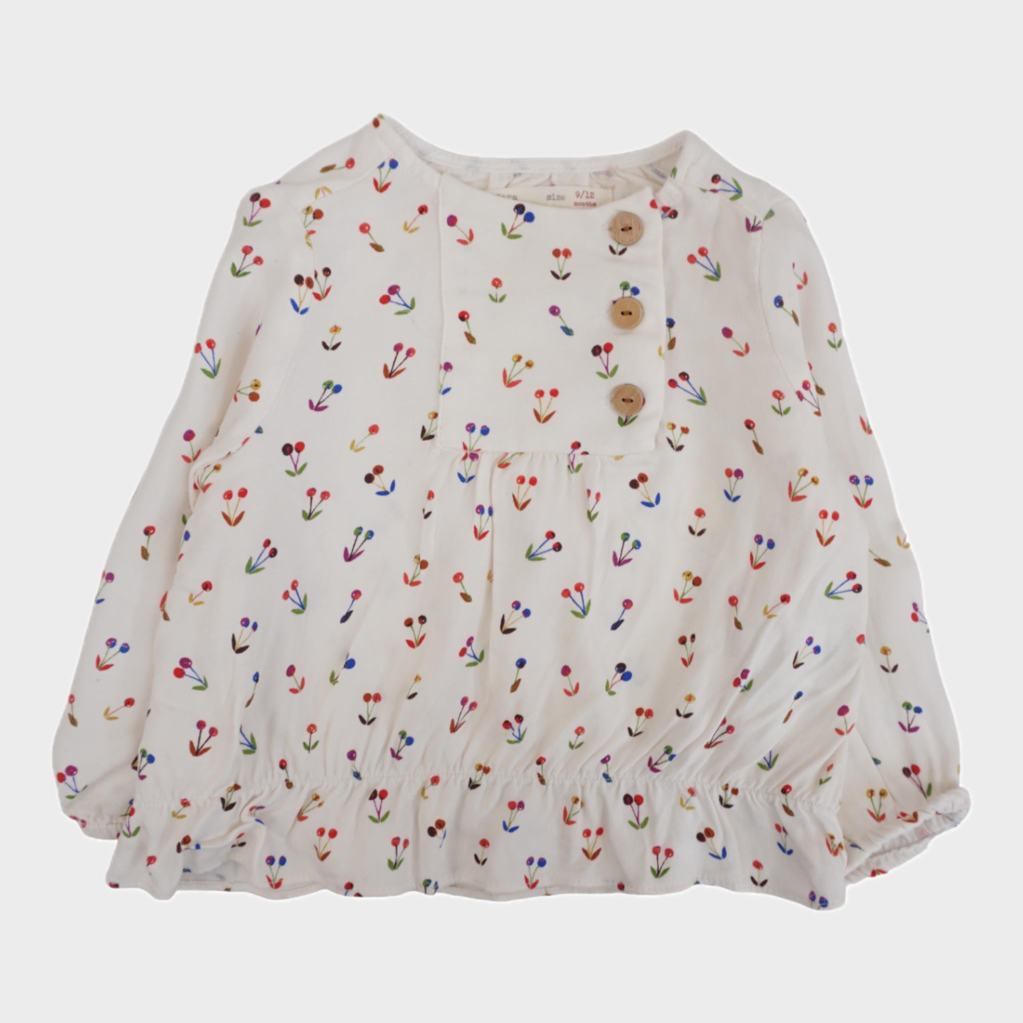 Blouse Ecru - 9/12 mois