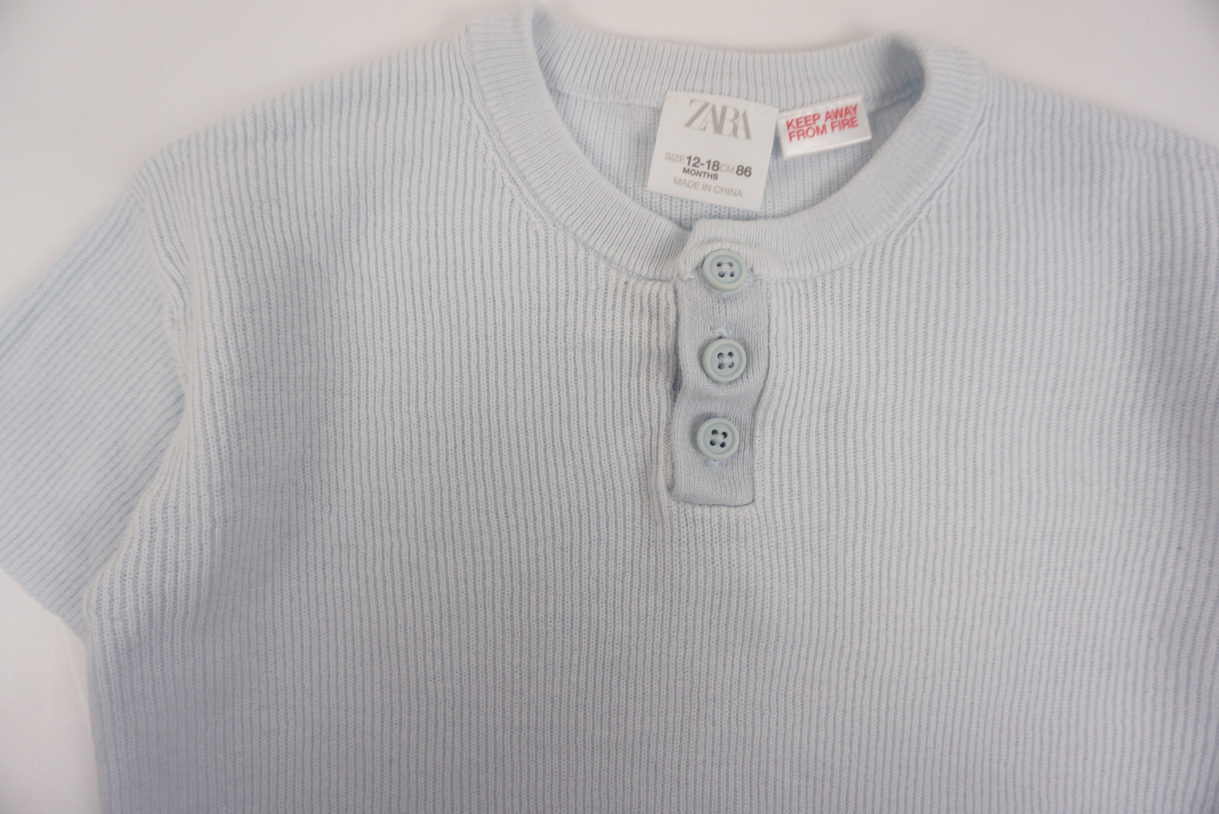 T-shirt Bleu - 12/18 ans