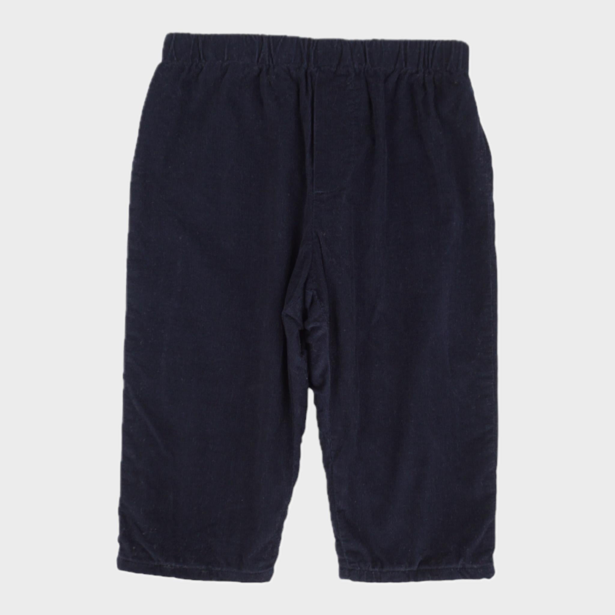 Pantalon Bleu - 12 mois