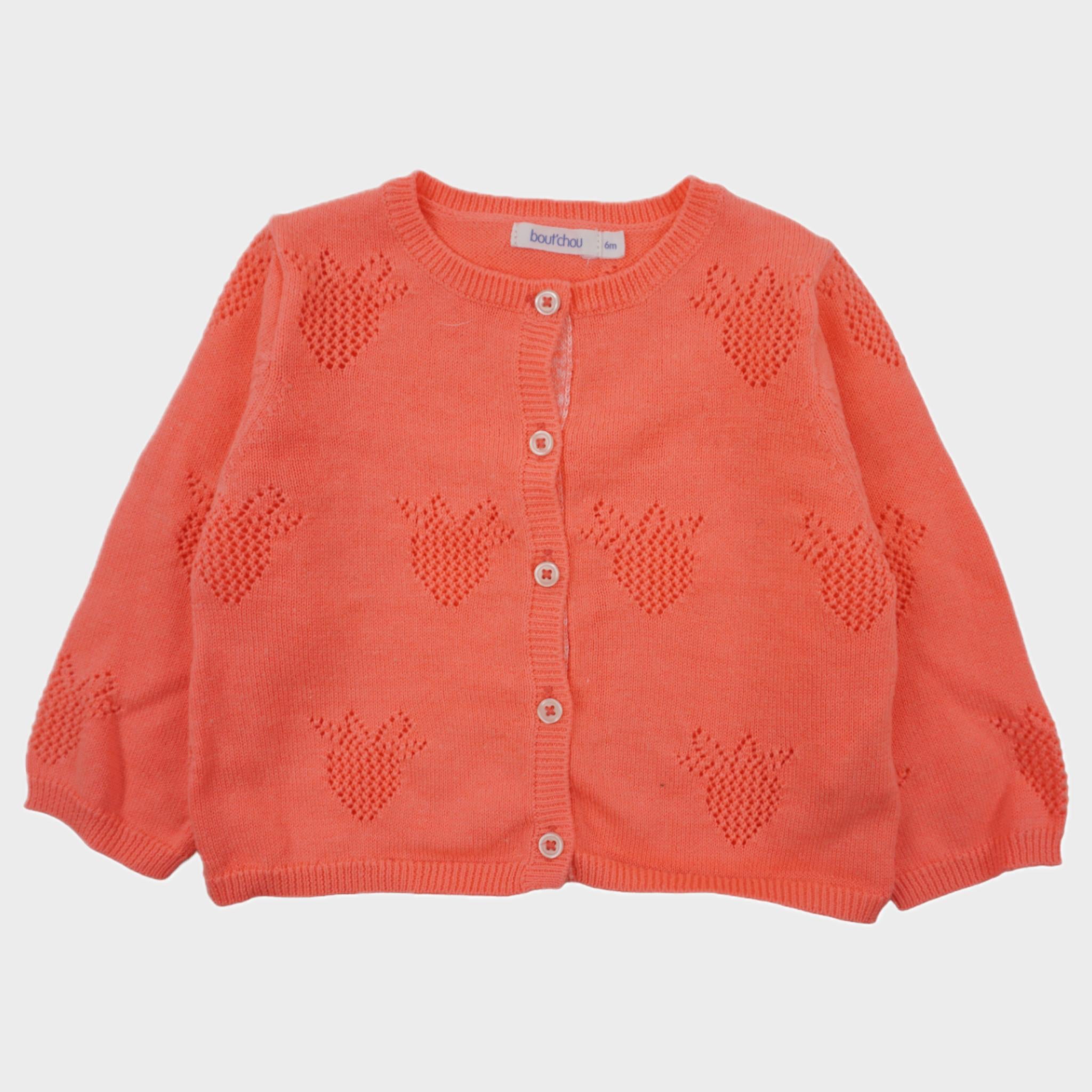 Gilet Rose - 6 mois