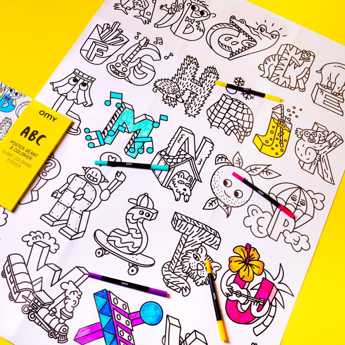 Poster ABC en situation