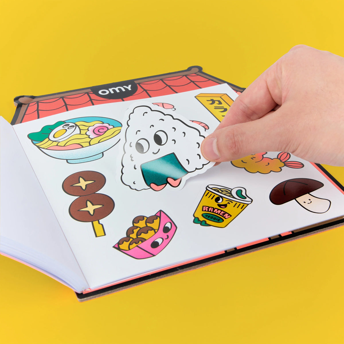 Stickers du carnet Sushi Shop