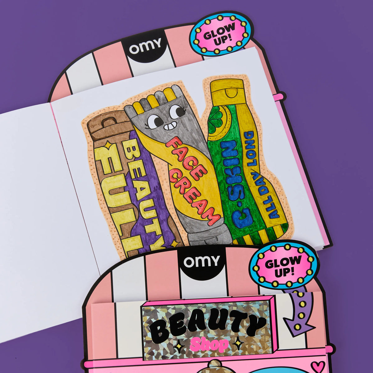 Page du carnet Beauty Shop