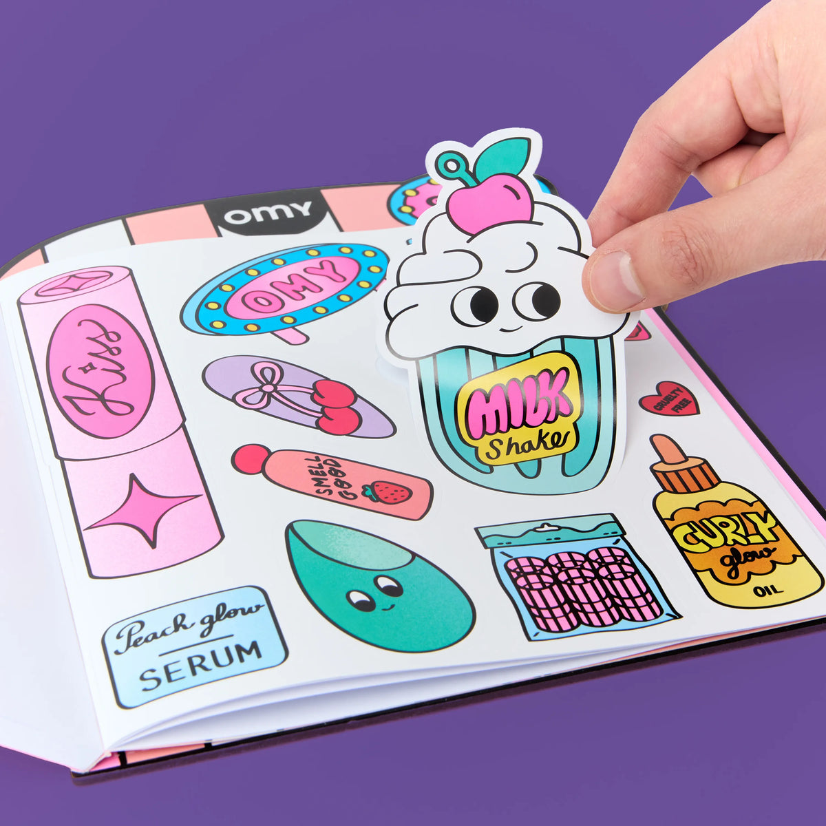 Stickers du carnet Beauty Shop
