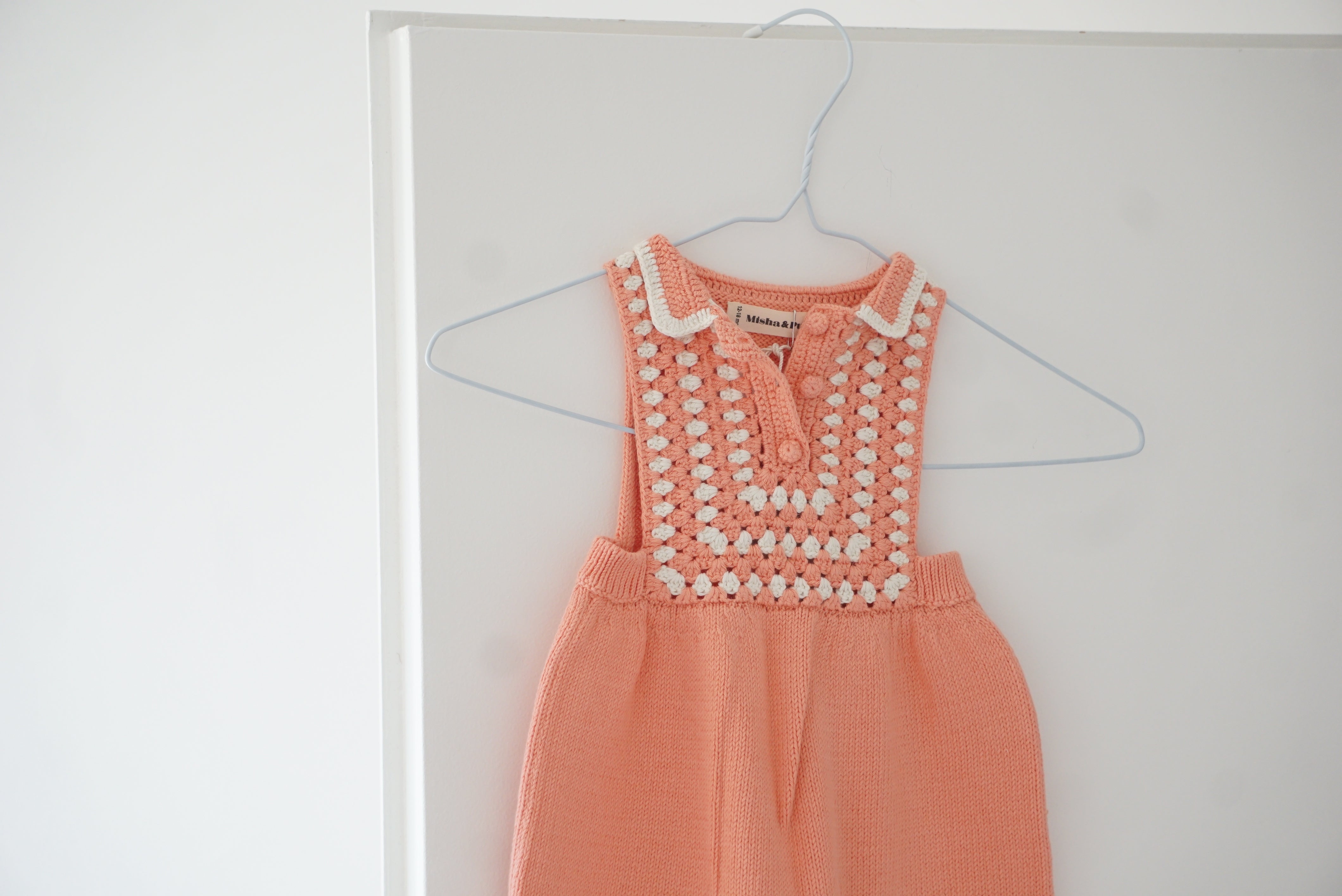 Barboteuse Orange - 12/18 mois (neuf)