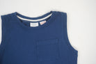 Débardeur Bleu - 9/12 mois