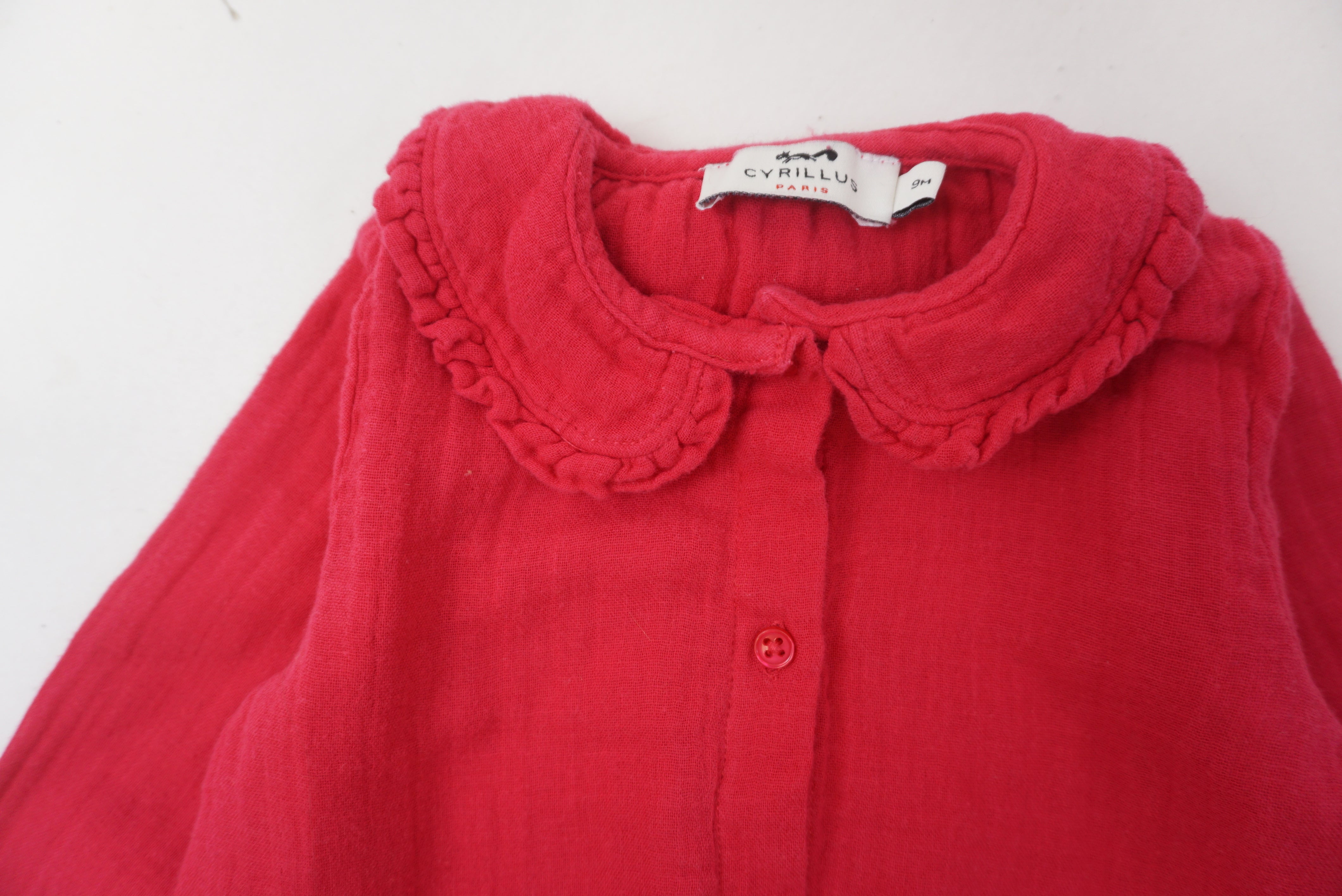 Chemise Rose - 9 mois