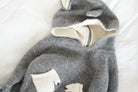 Burnou Gris - 6 mois