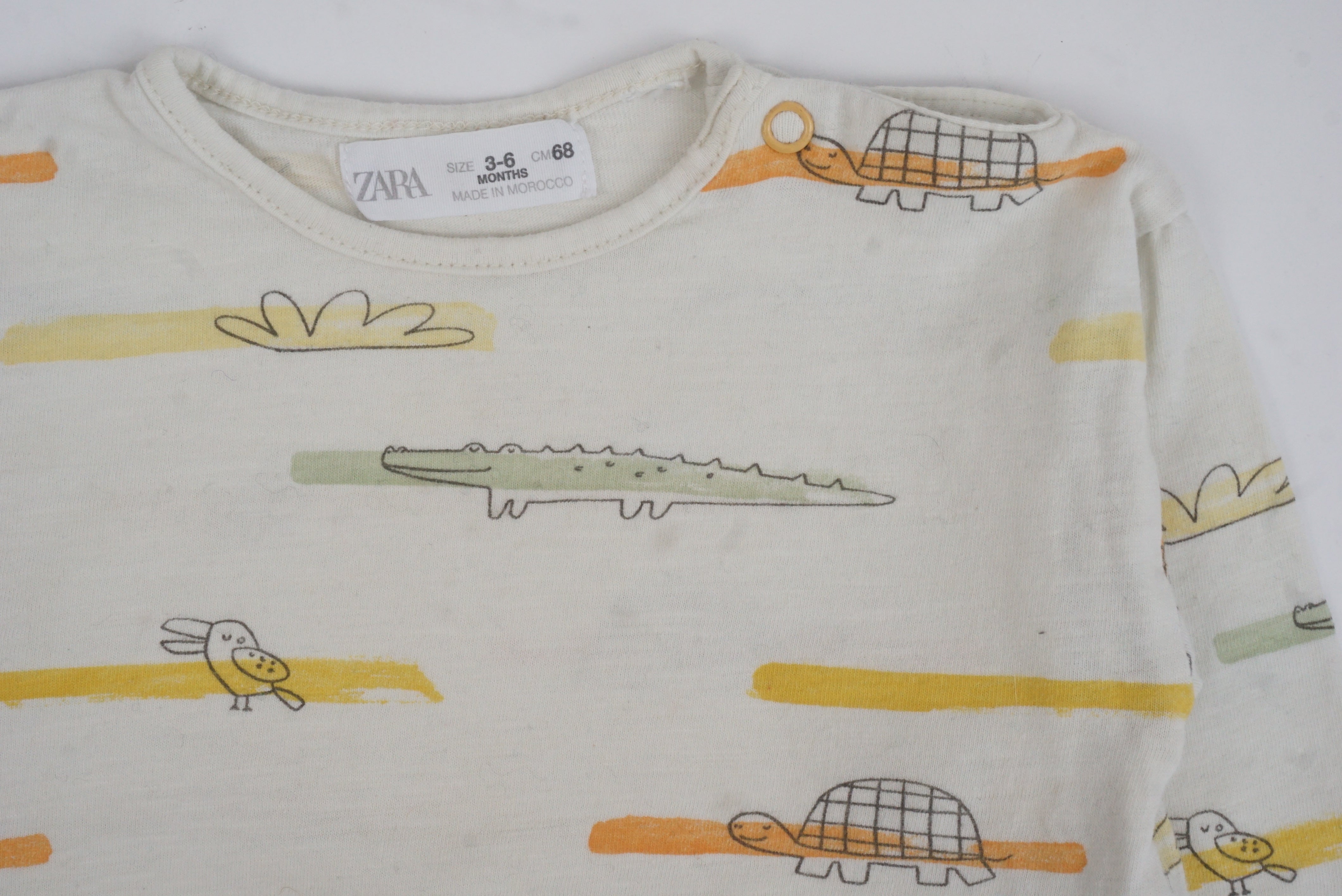 T-shirt Crème - 6 mois