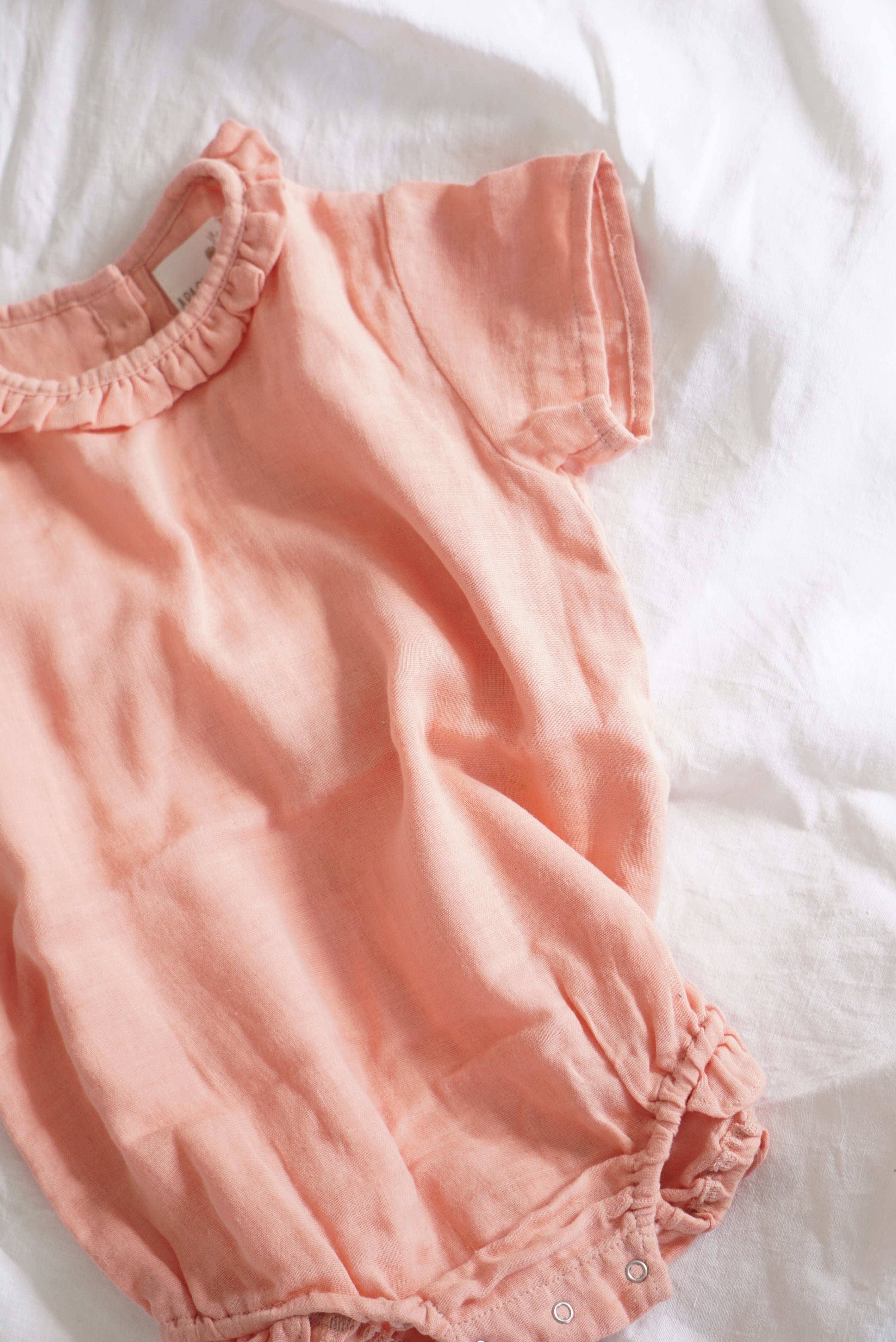 Barboteuse Rose - 12 mois