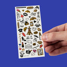 Planche Flash Tattoos I Love Paris