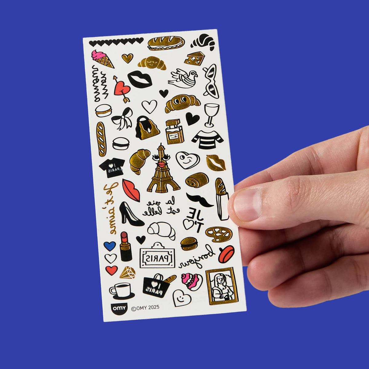 Planche Flash Tattoos I Love Paris