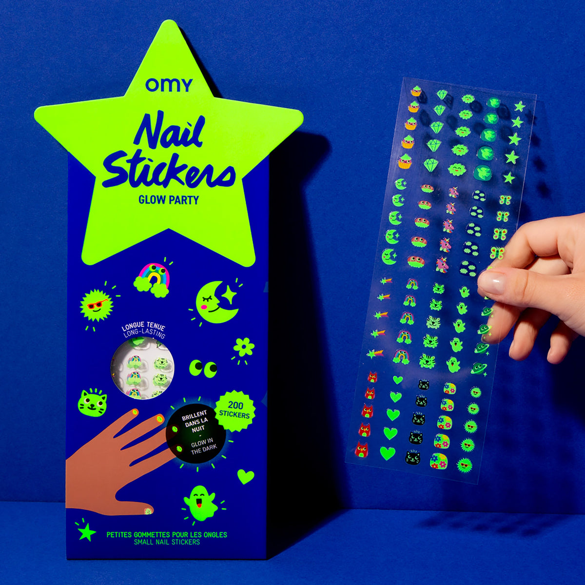 Glow Party - Nail stickers OMY