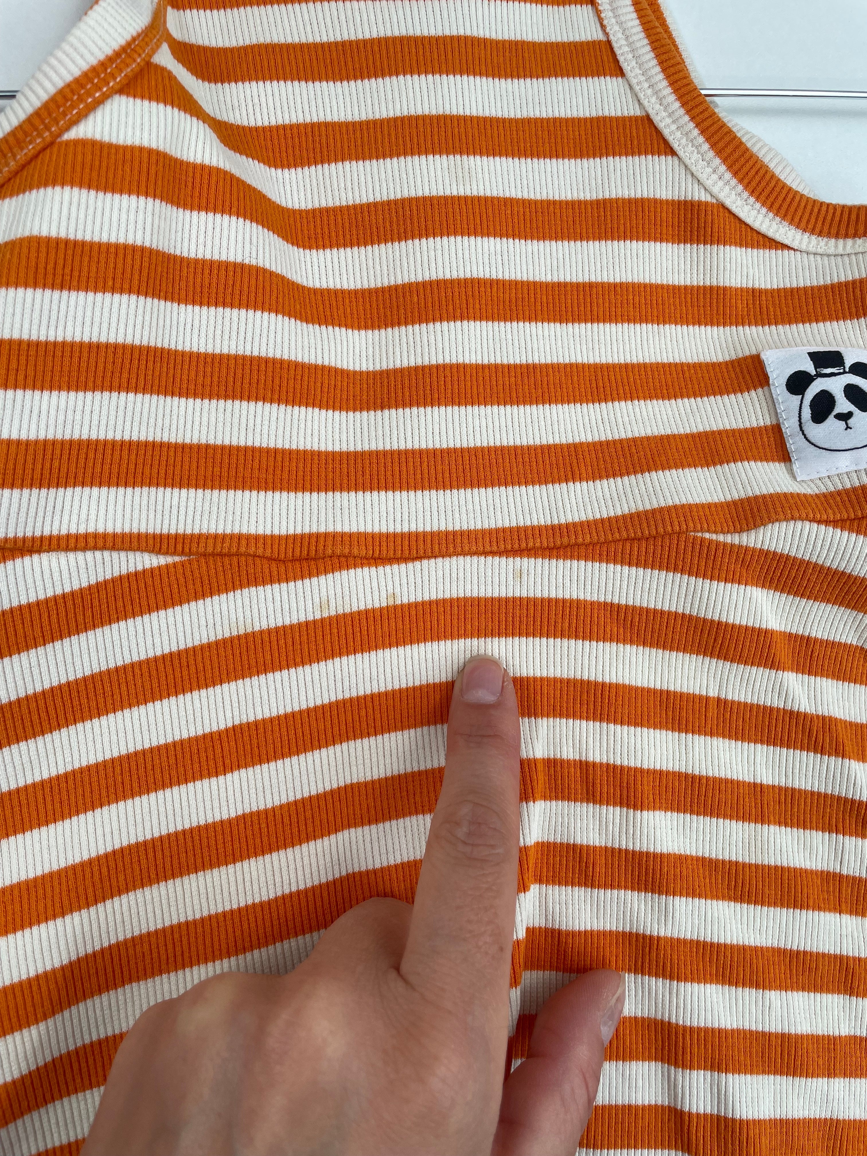 Robe Orange - 9/18 mois