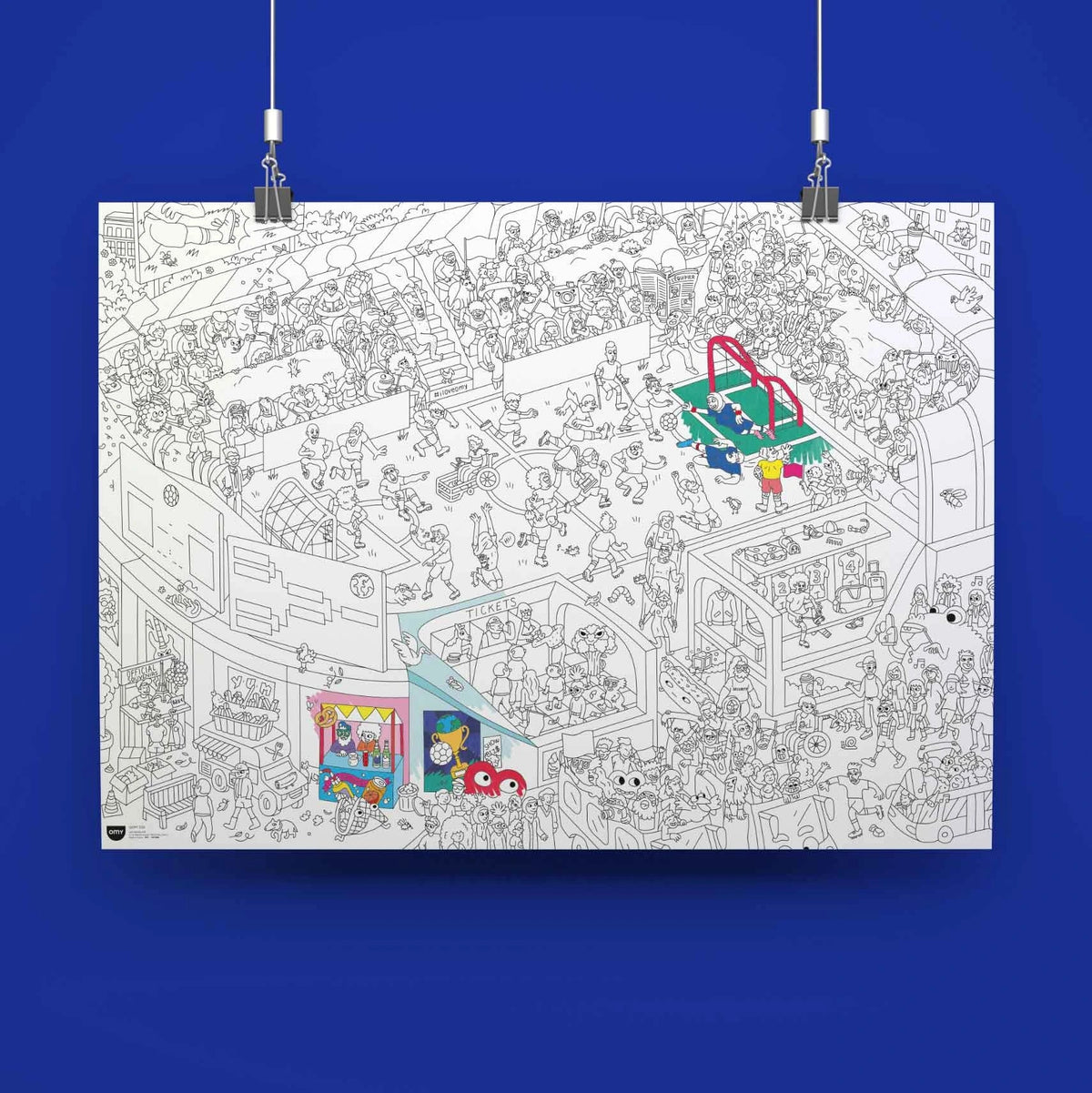Poster Goal, intérieur