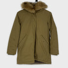 0-Cyrillus 🐿️ Manteau d'hiver avec capuche en fausse fourrure
