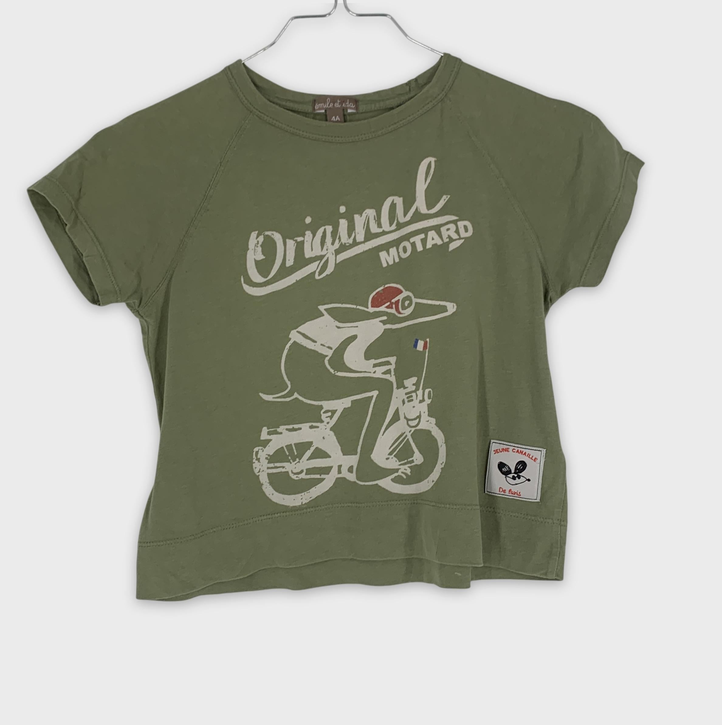 0-T-shirt Emile et Ida 🏍️ Original Motard Enfant