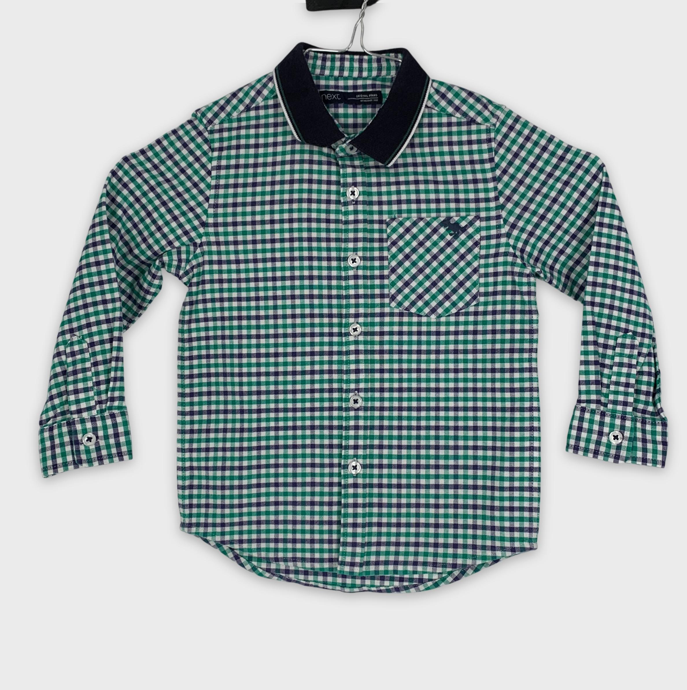 0-Chemise à carreaux Next 👔, modèle inconnu