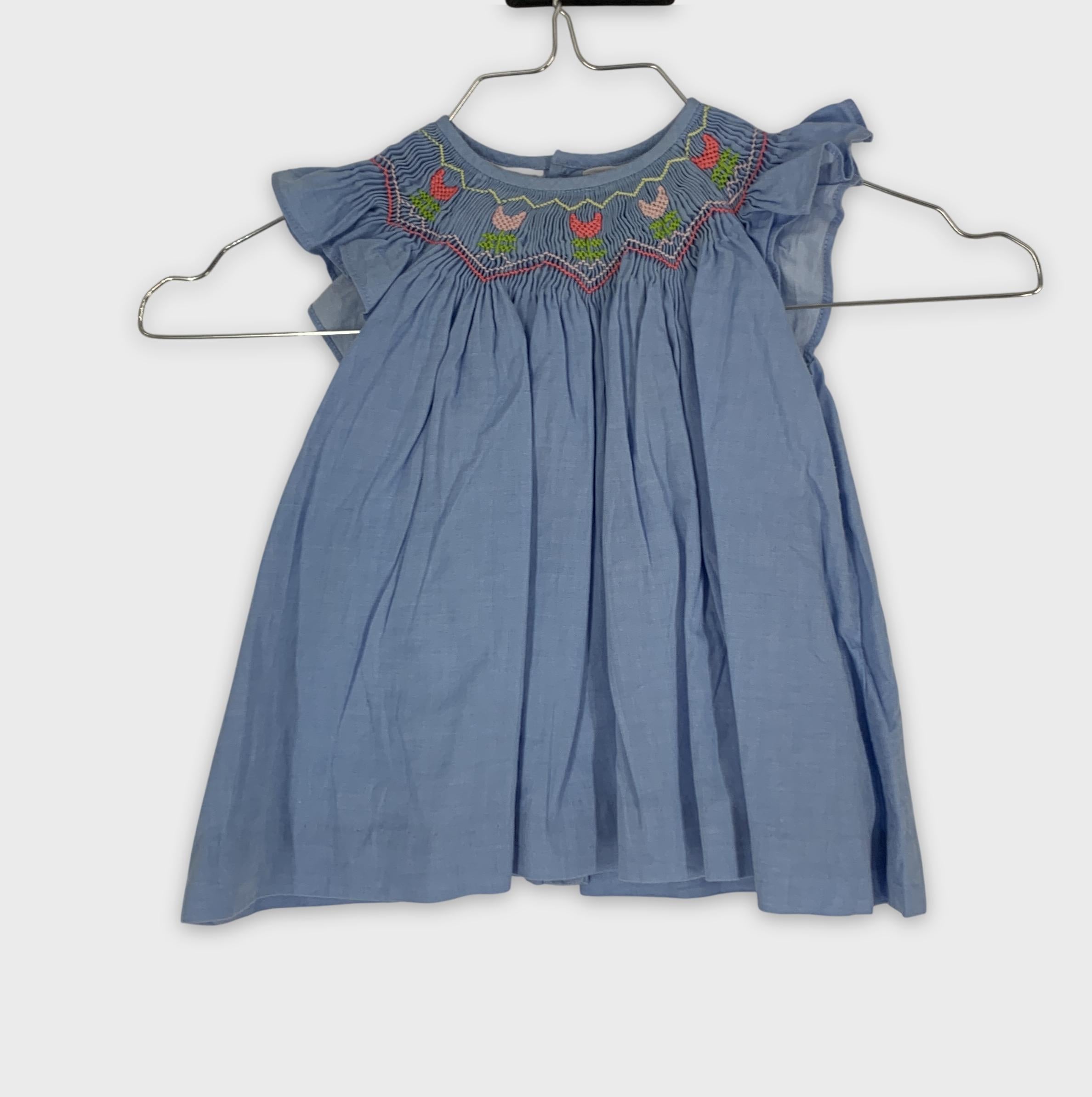 0-Robe Jacadi Paris, 6M, Smocks et Broderies 👗