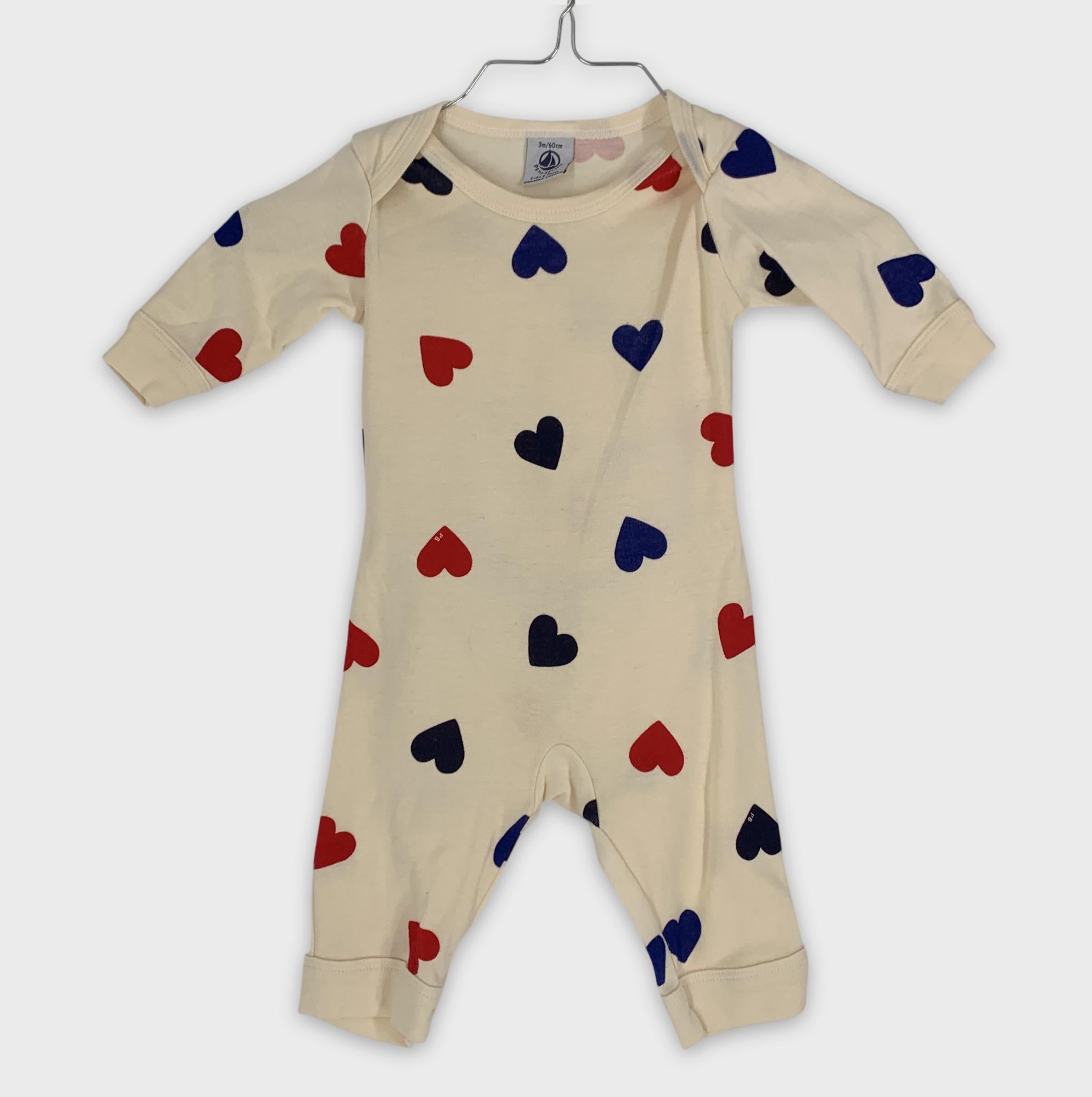 0-Pyjama Petit Bateau à motifs ❤️💙