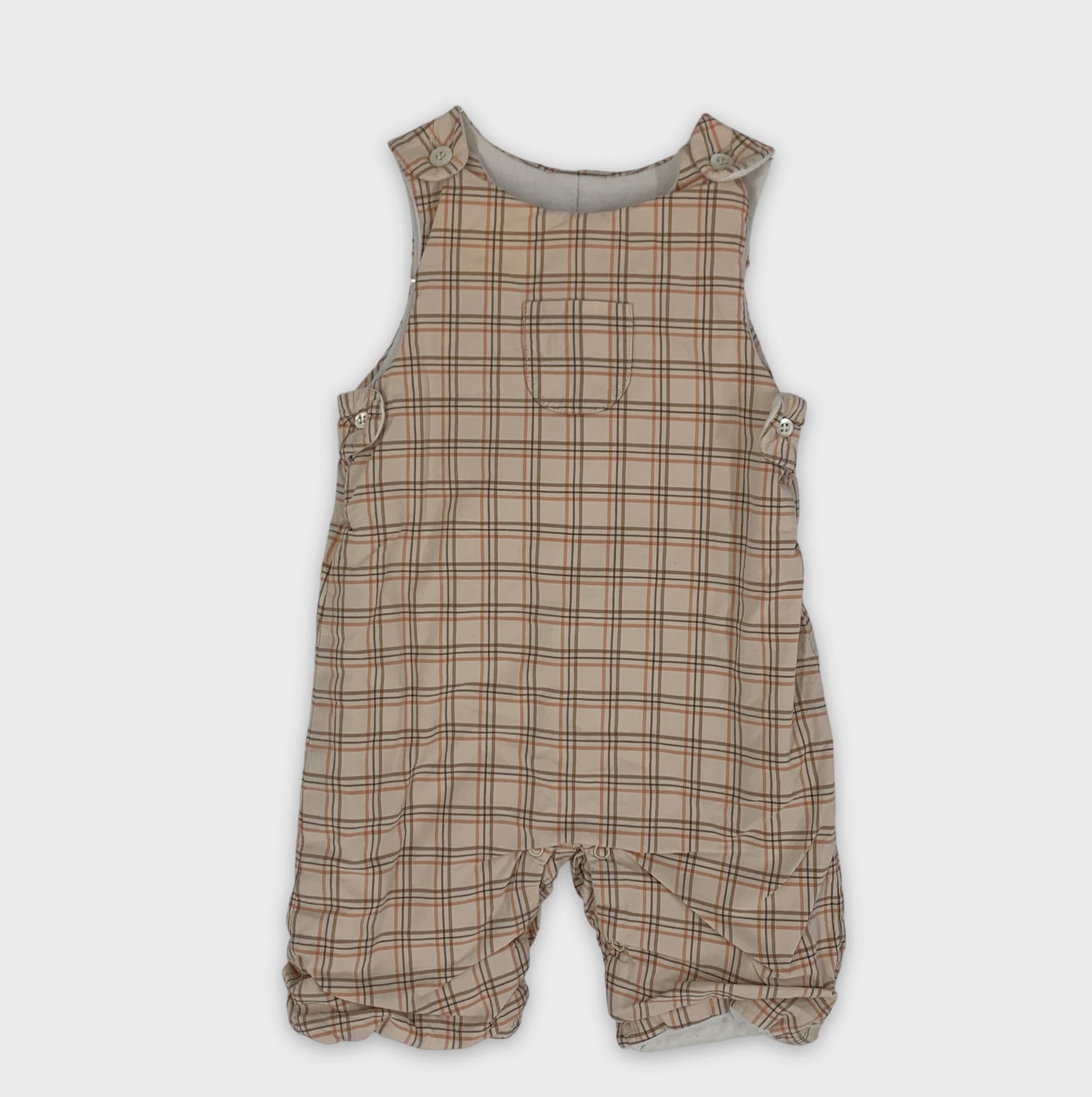 0-Barboteuse Jacadi Paris à carreaux 🧸