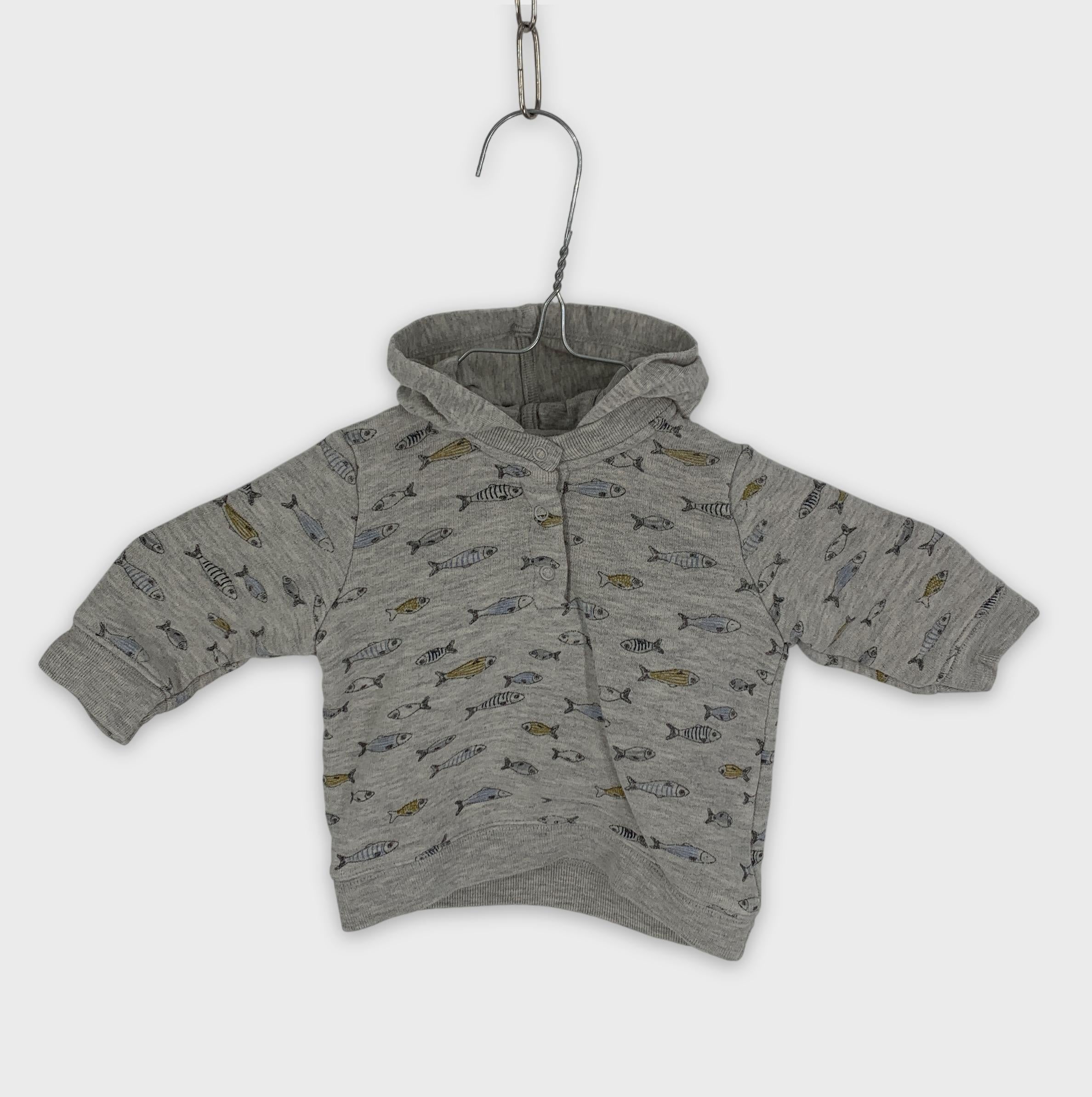 0-Sweat à capuche Petit Bateau 🐟