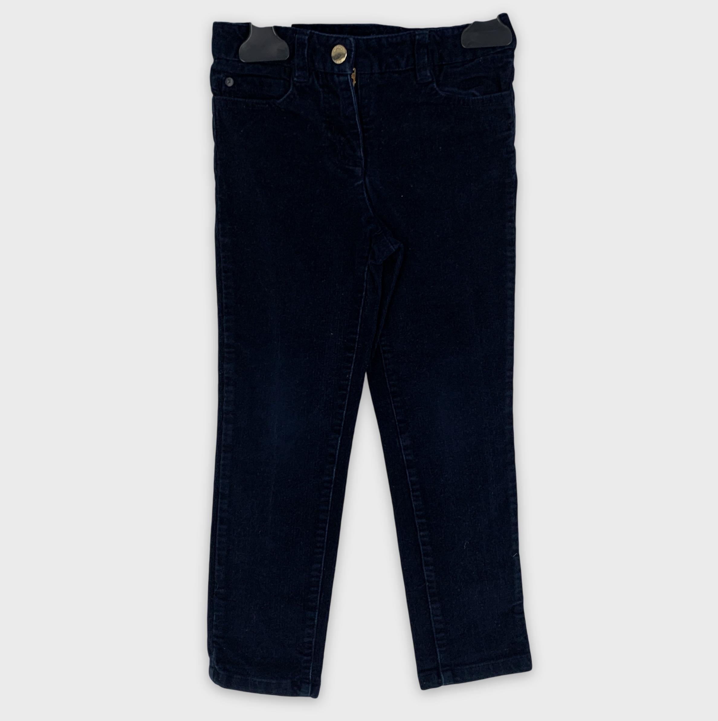0-Pantalon en velours bleu Jacadi 👖