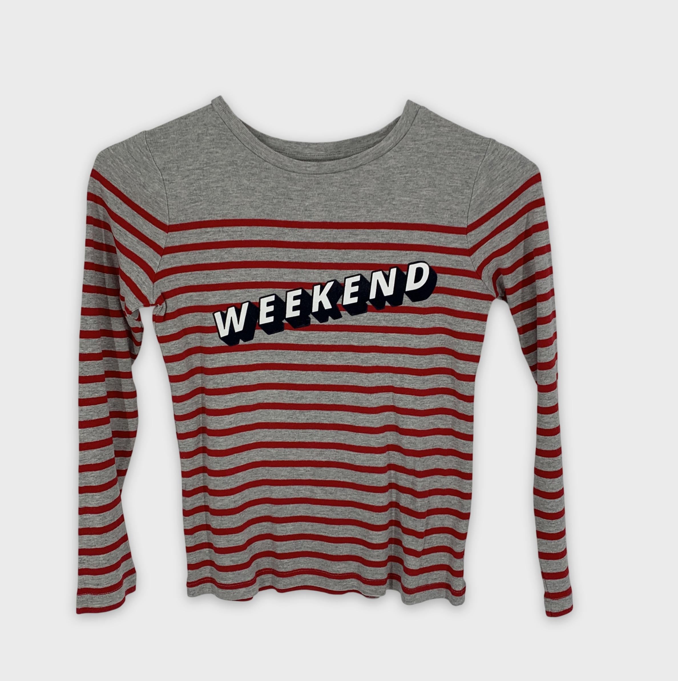 0-T-shirt rayé WEEKEND Monoprix Kids 👕