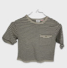 0-T-shirt rayé ZARA 👕