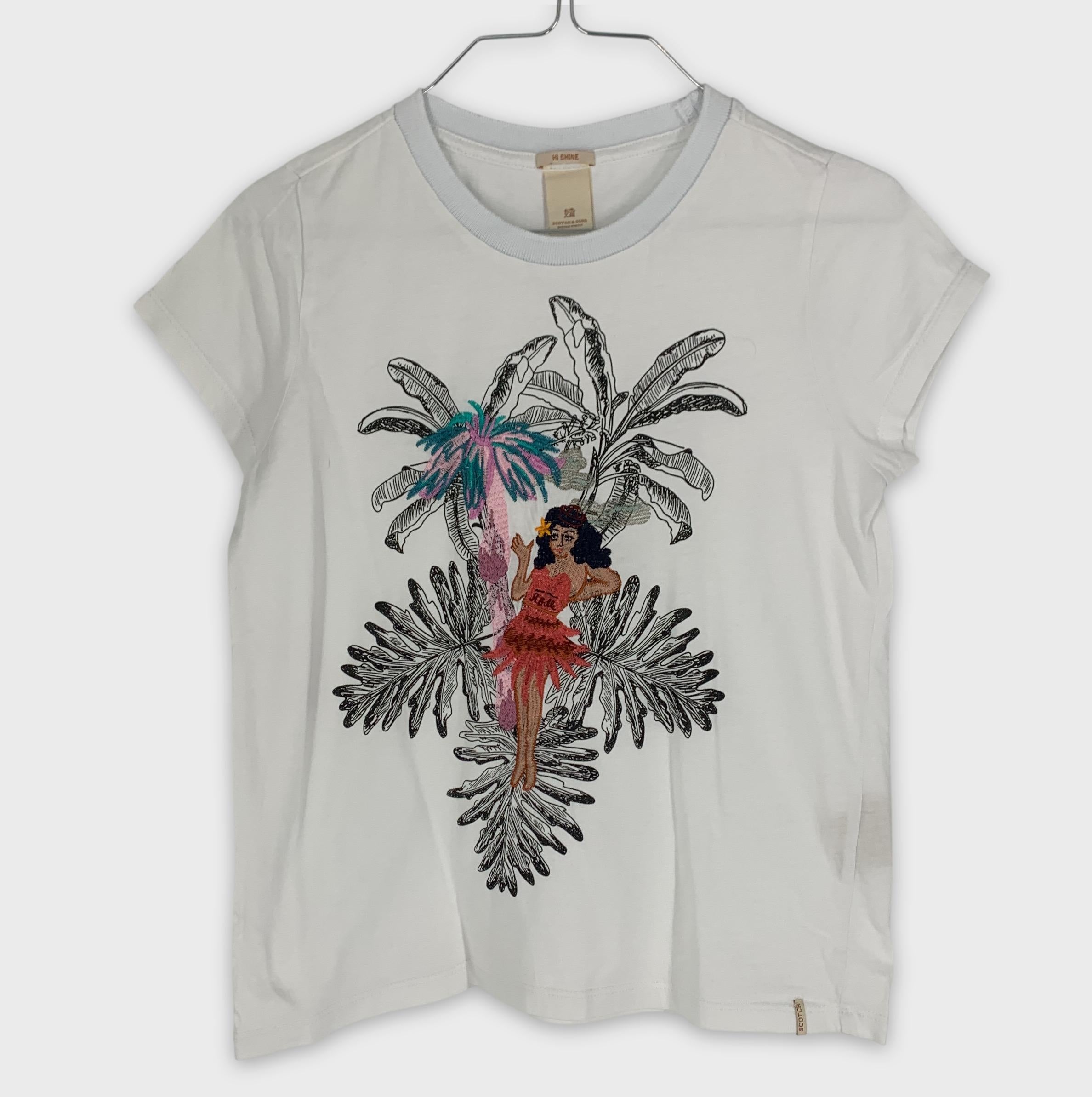 0-T-shirt Scotch&Soda Femme🌴🌺