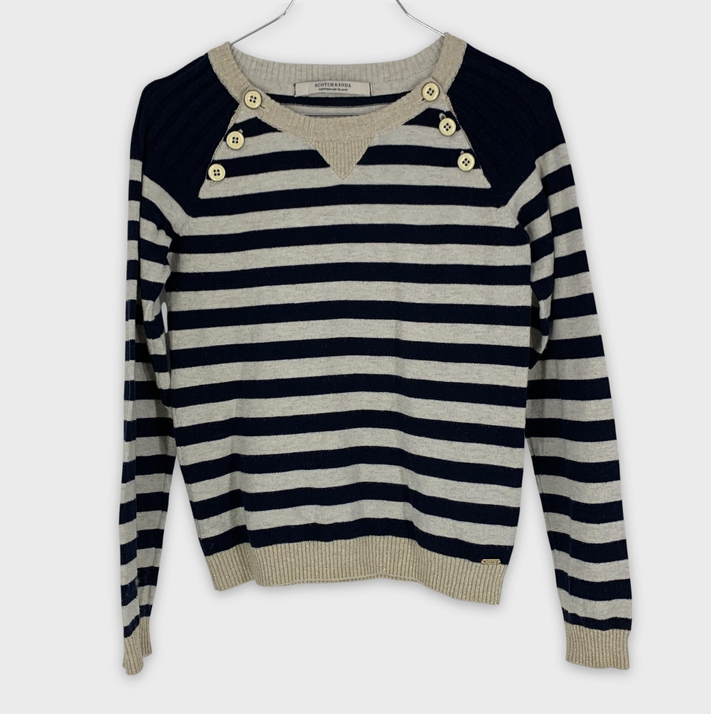0-Pull rayé SCOTCH&SODA 👕