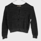 0-Cardigan maille gris chiné Bonpoint, taille 8 ans ✨