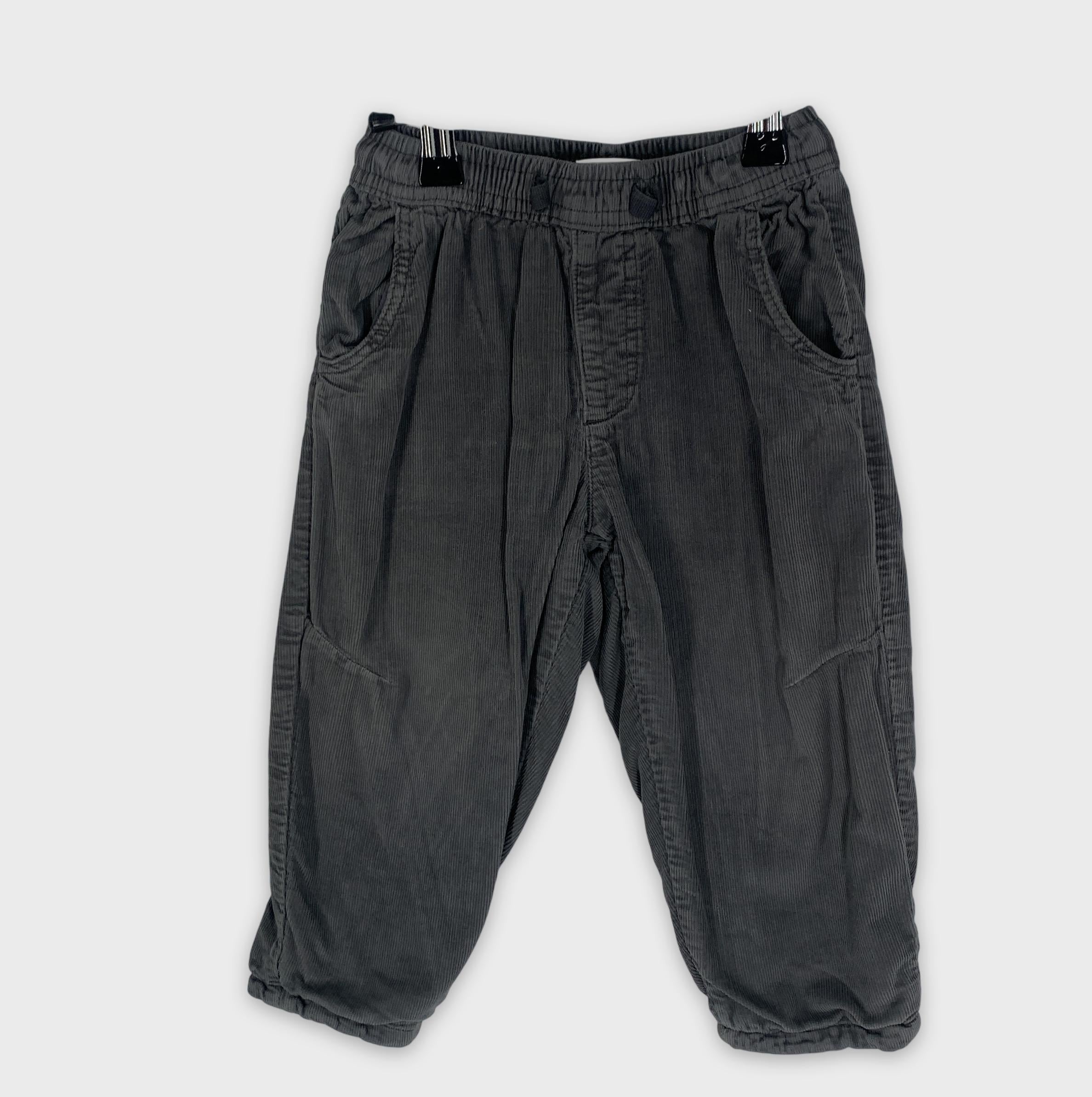 0-Pantalon ZARA en velours côtelé 🧸