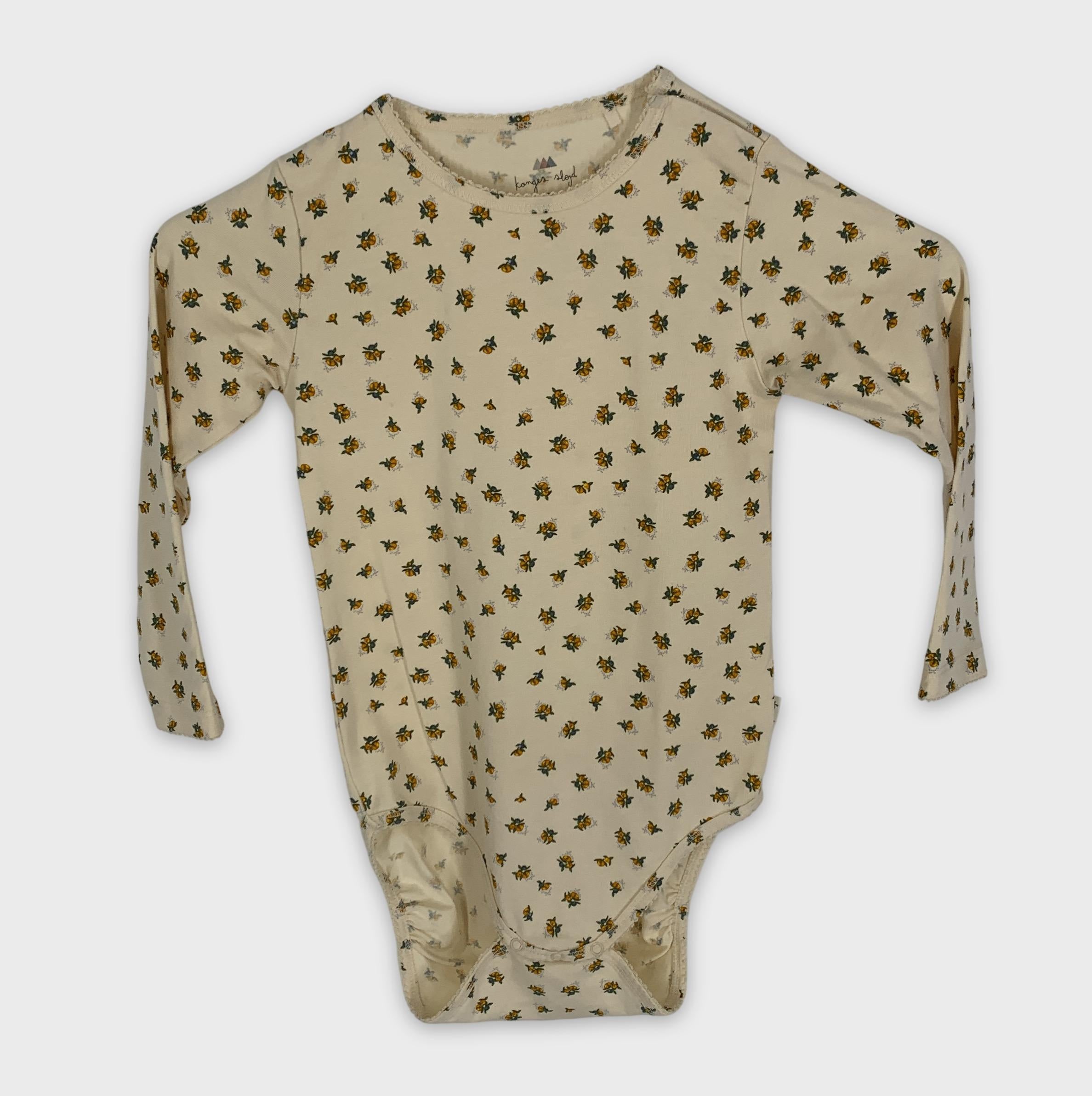 0-T-shirt à manches longues Konges Slojd, 3Y, motif floral 🌼