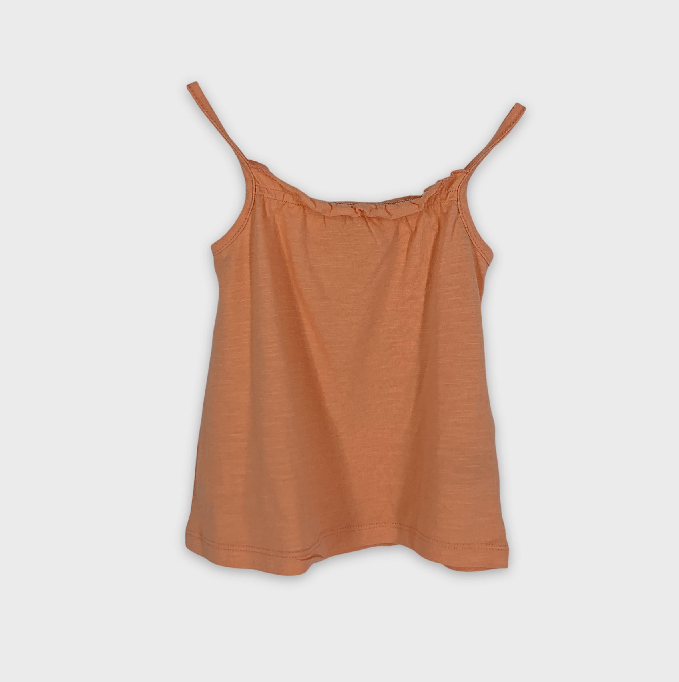 0-R Baby. Top bébé orange 👶