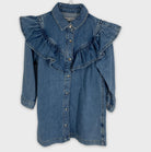 0-Chemise en jean ZARA avec volants 💙