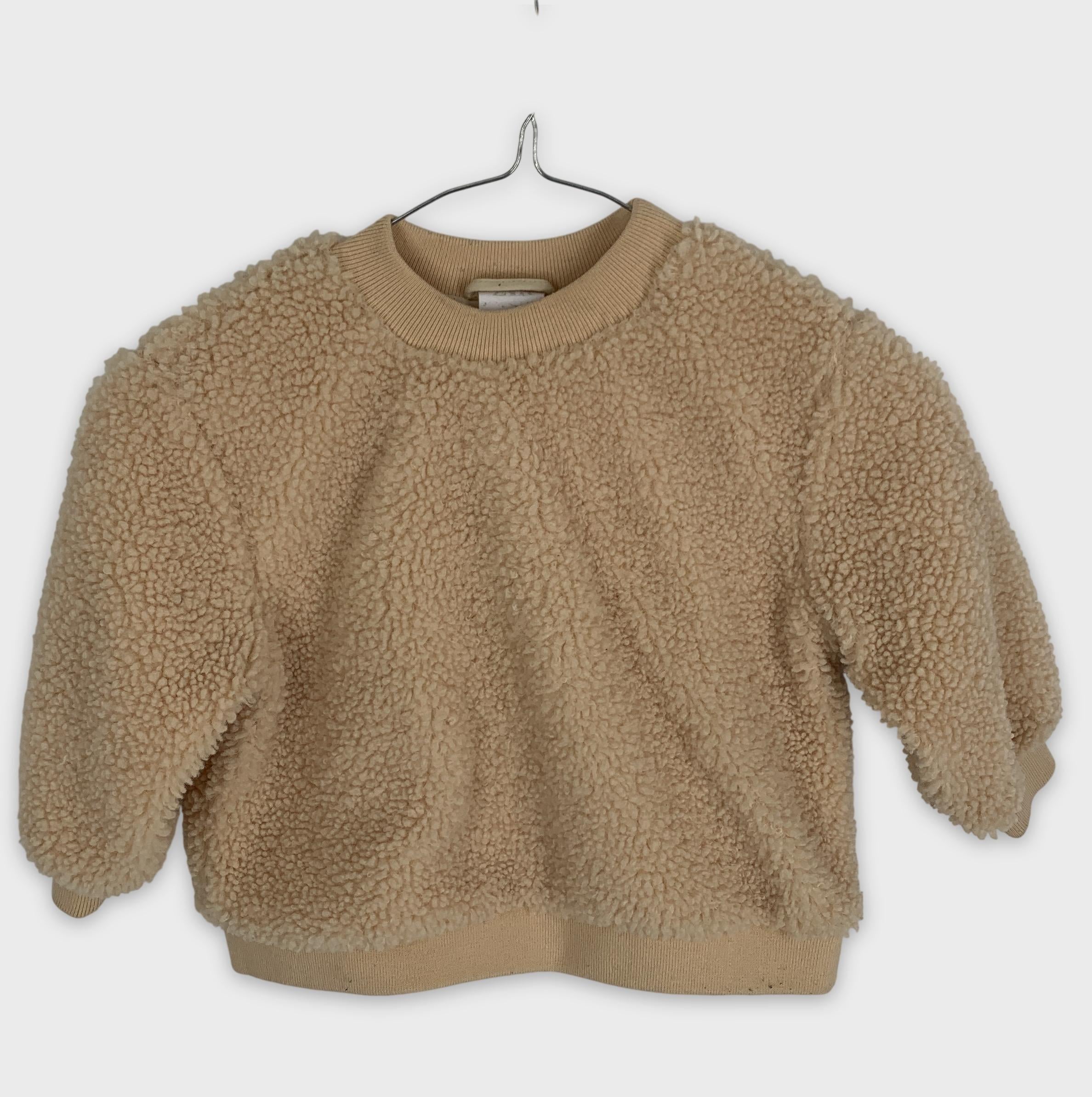 0-Pull ZARA en fausse fourrure 🧸