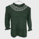 0-CYRILLUS Pull Enfant vert motifs 🍀