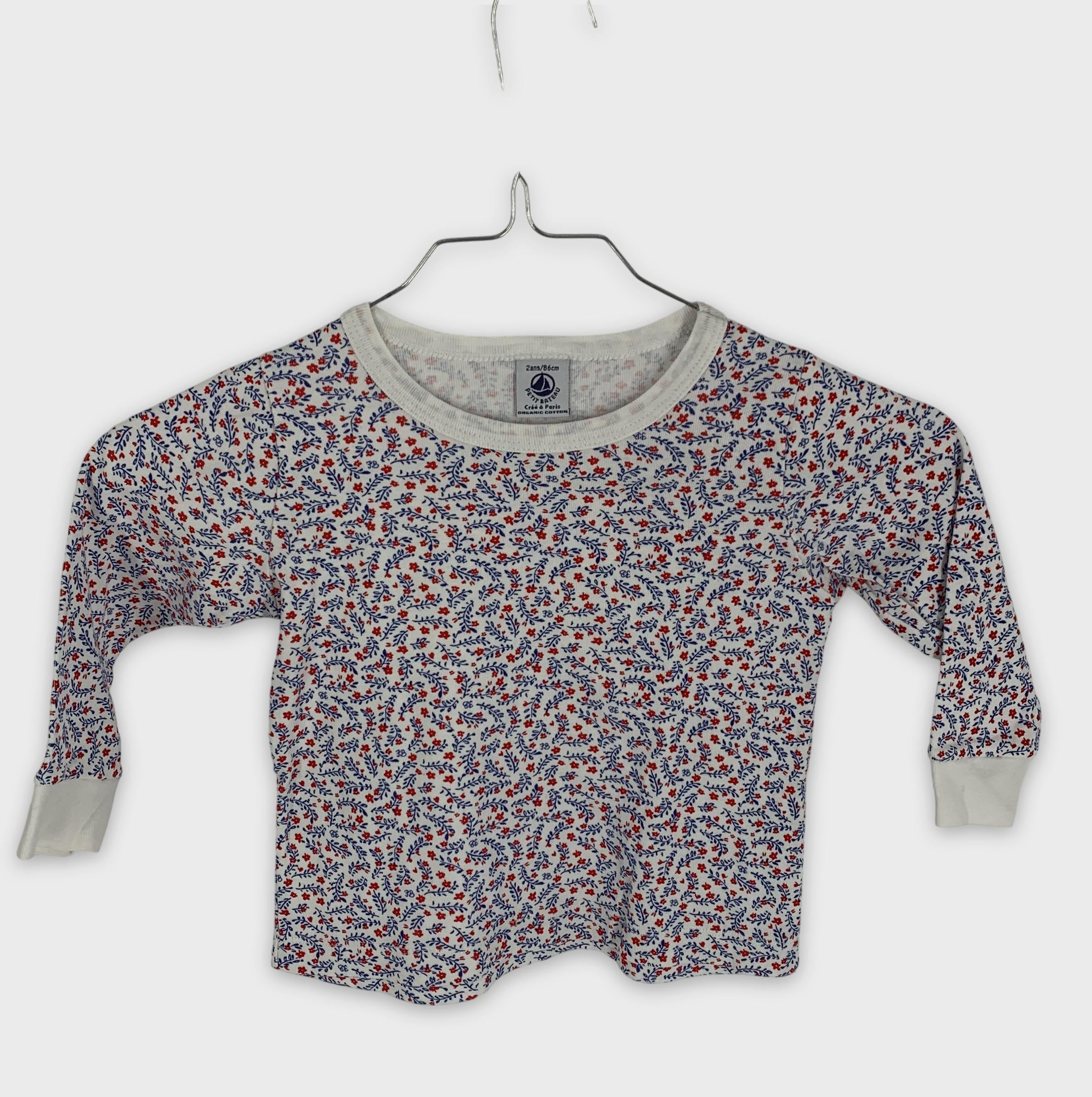 0-T-shirt à manches longues Petit Bateau 🌸