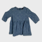 0-Robe GAP Denim à pois blancs ⚪️