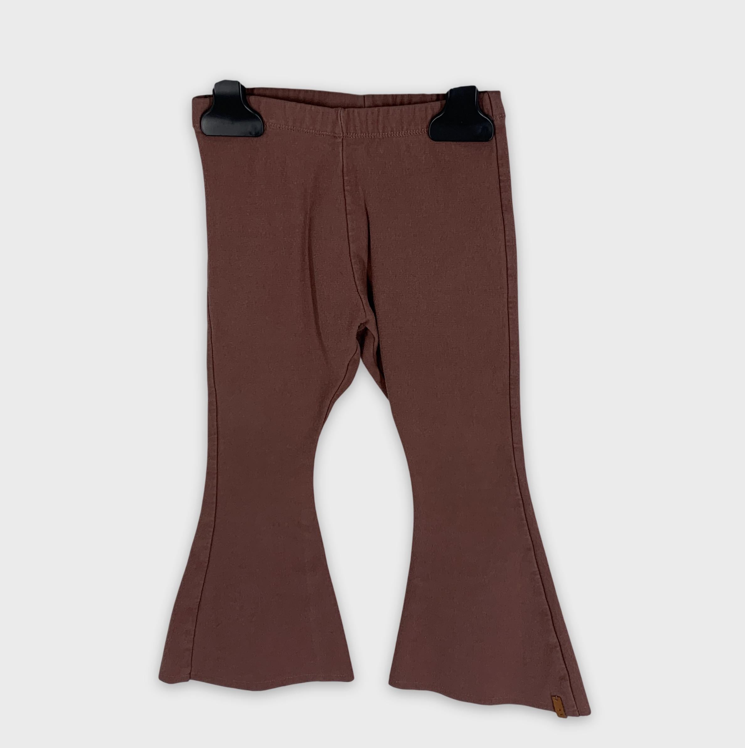 0-Pantalon évasé Nixnu, taille 98, bordeaux 👧