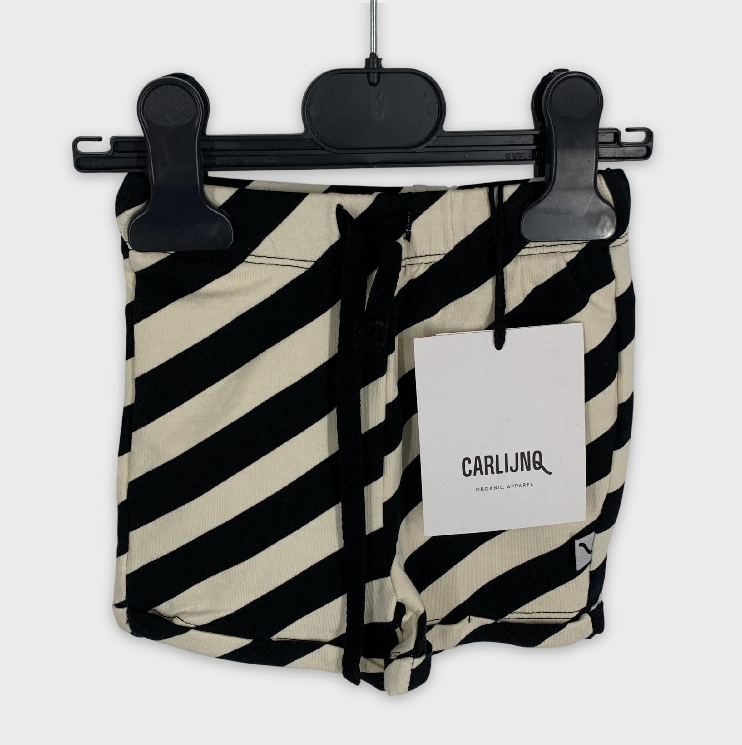 0-Pantalon CARLIJNQ rayé noir et blanc 🖤🤍