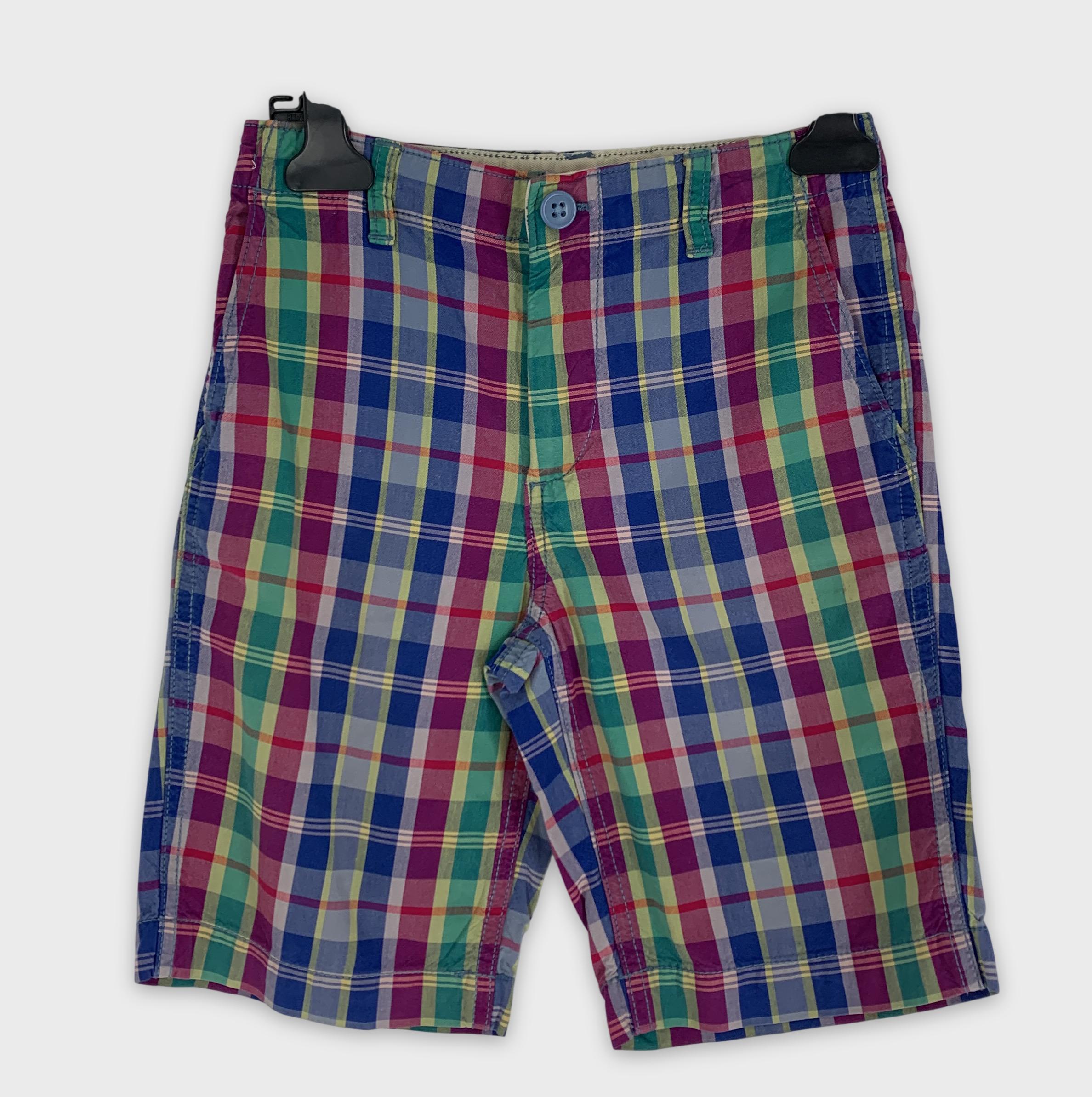 0-Short GAP Kids à carreaux multicolores 🌈