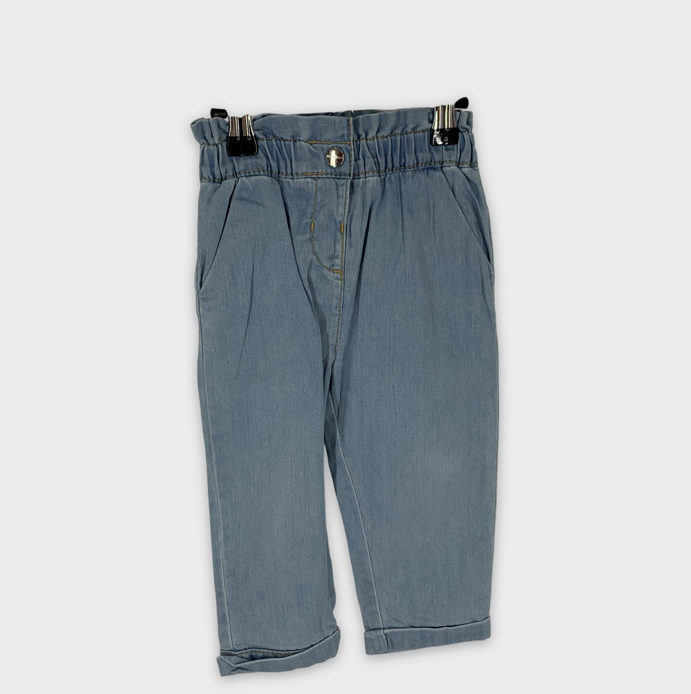 0-Jacadi 👖 Pantalon en jean léger pour enfant