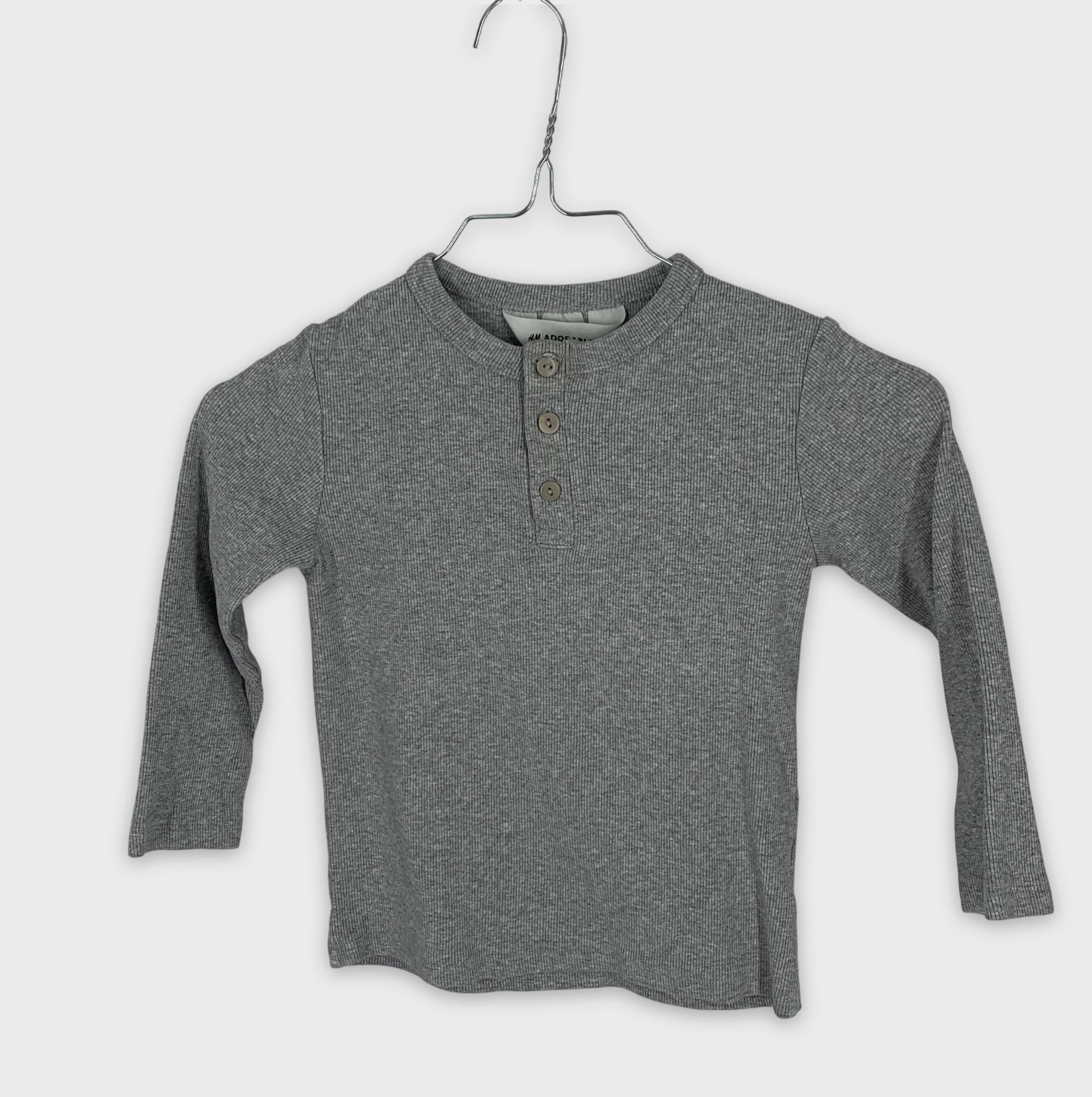 0-H&M - T-shirt manches longues - 3/4 ans